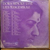Lata Mangeshkar - Down Memory Lane (Vinyl)